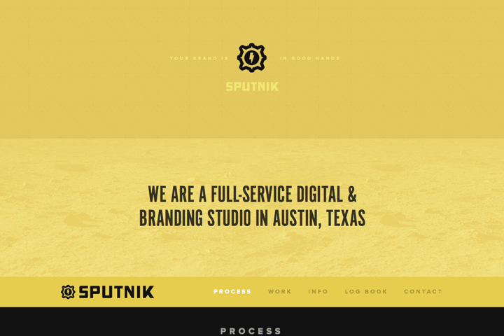 Sputnik Creative website preview